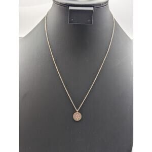 925 Sterling Silver Wildflower Pendant 18"-20" Chain Necklace